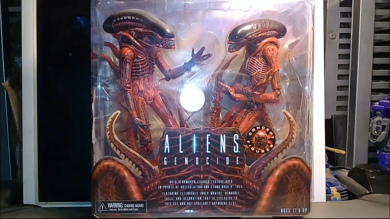 Toy Hunt! A 2016 Big Chap vs Dog Alien Toys ‘r‘ Us exclusive 2-pack, the Aliens: Genocide by Neca. смотреть онлайн