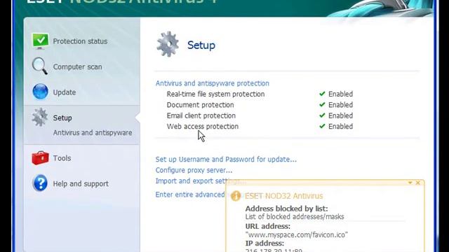 ESET NOD32 Antivirus 4 Web Filter смотреть онлайн
