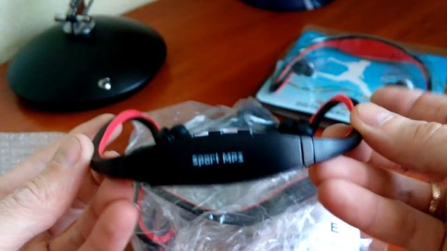 Наушники sport mp3 плеер. Посылка из Китая. sport mp3 player смотреть онлайн