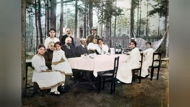 Русское чаепитие с самоваром до революции | Russian Samovar