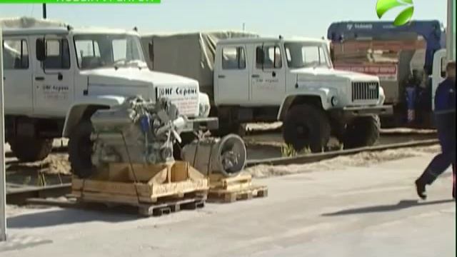 Спецтехника Уральского завода приехала в Новый Уренгой на «смотрины» смотреть онлайн