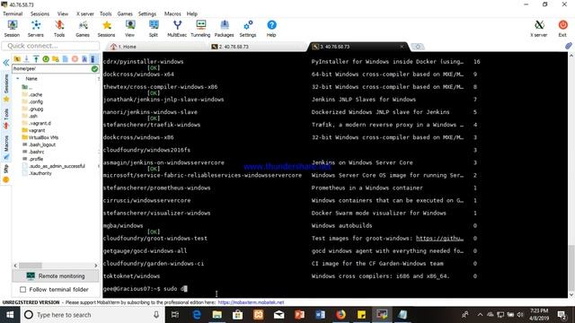 docker смотреть онлайн