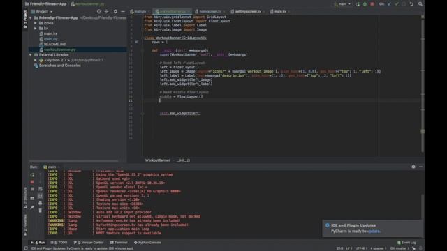 iOS App in Python with Kivy - Part 5: Scrolling Workout Feed смотреть онлайн
