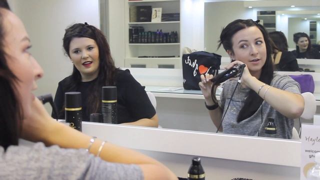 How To Curl Your Hair With A Straightener - ghd platinum смотреть онлайн