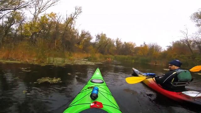 Travel Kayak: Осенний каякинг по Днепру(ч2)!