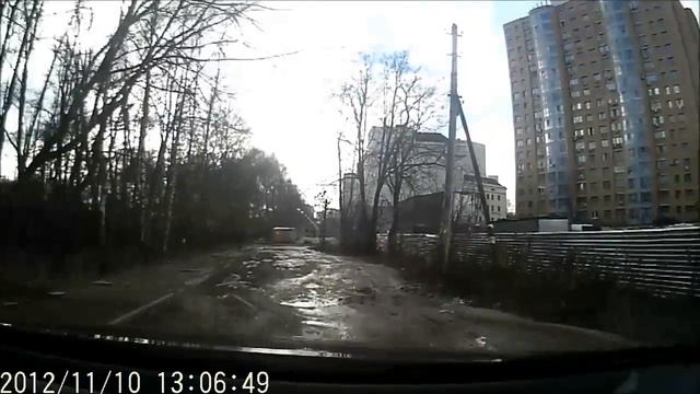 объезд пробки в Красногорске по бездорожью смотреть онлайн