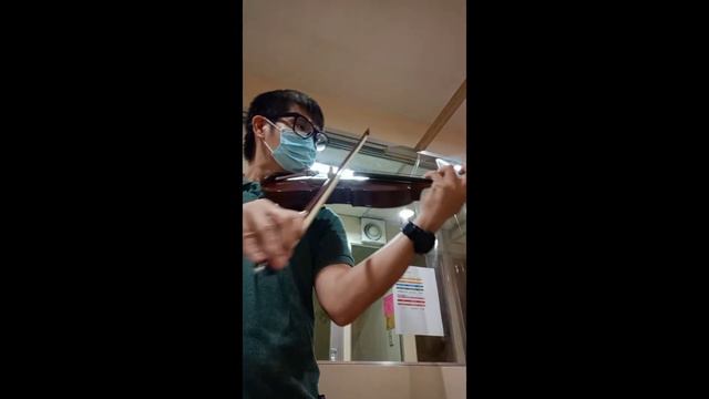 A Whole New World Violin Practice
