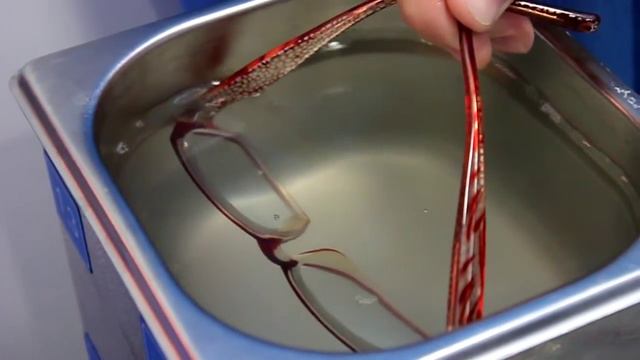 Ультразвук. Моем очки в ультразвуковой ванне смотреть онлайн