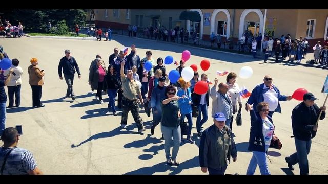 Парад трудовых коллективов 2018 п.Шолоховский смотреть онлайн