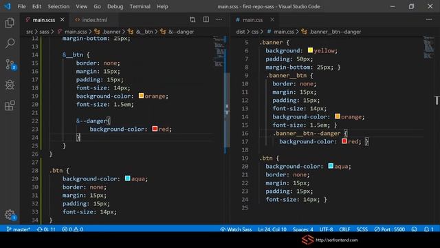 Cap 05 | #3 Curso SASS: primeiros comandos - mixins e include смотреть онлайн