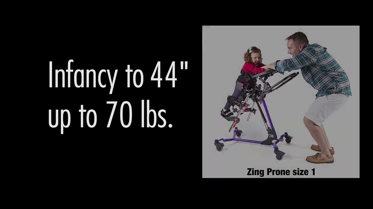 Вертикализатор с разведением ног EasyStand Zing Prone смотреть онлайн