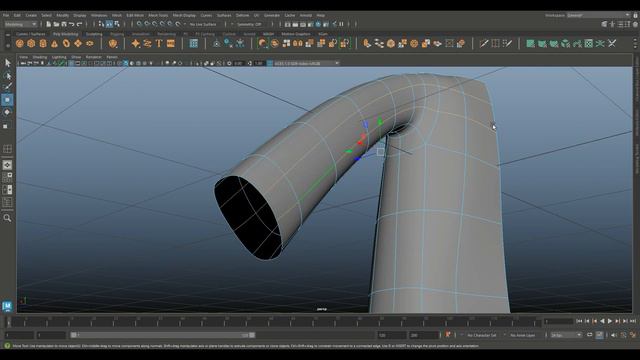 Autodesk Maya 2024 Tutorial Character Middlebody Modeling смотреть онлайн