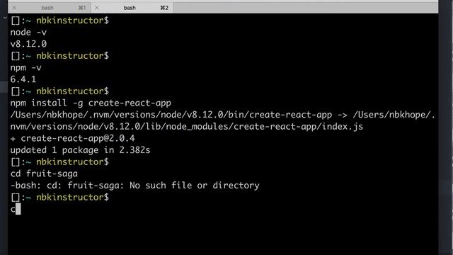 fff6-02 Generating the Project with create-react-app смотреть онлайн