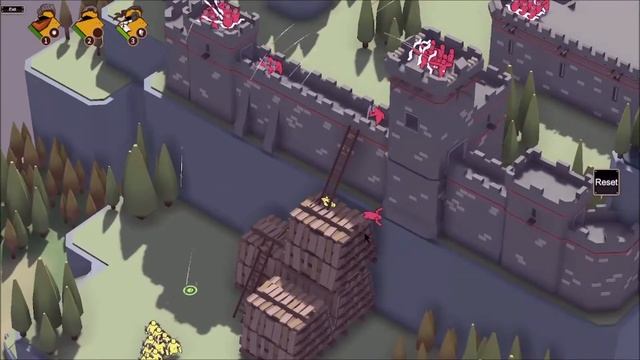 Castle Raid! Extremely Realistic Siege Warfare Simulator Gameplay смотреть онлайн