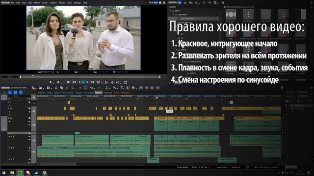 10 правил успешного видео | Всё, что нужно знать при монтаже смотреть онлайн