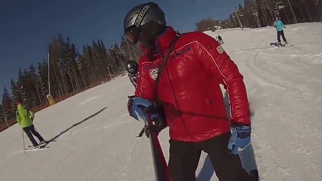 Буковель 2015, супер отдых, GoPro смотреть онлайн