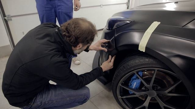 Ford Focus RS wagon by SS-tuning. Fender flares installation video. смотреть онлайн