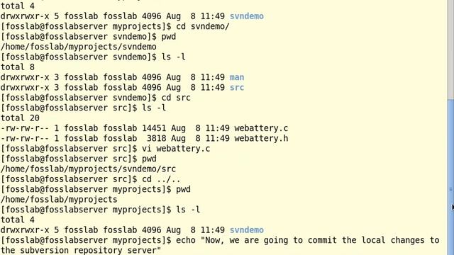 step 5 checkout the repository into a third party area then modify and commit back to repo смотреть онлайн