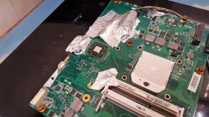 Пайка бессвинцового BGA-чипа на ИК станции без термопрофиля