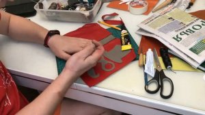 КРАСОТА! Декор обложки блокнота своими руками -Как обтянуть обложку кожей //DIY notebook cover deco