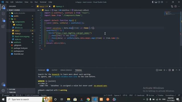 34 - رياكت UseEffect: ربط UseEffect مع UseState مع Props смотреть онлайн