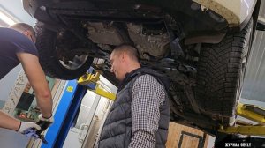 джили монжаро обслуживание, (ТО-1)