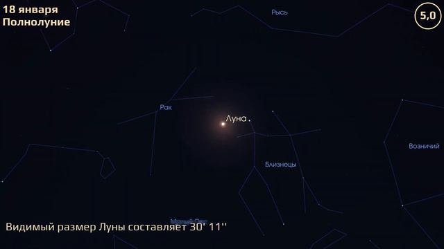 Краснодар 17.1.2022 — 23.1.2022. Астрономические события смотреть онлайн