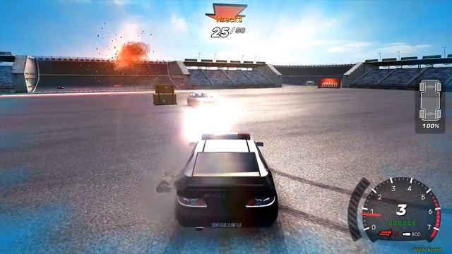 Crashday Police - 50 Cars Destroyed смотреть онлайн