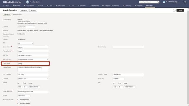 12.1.4 - Locked versus disabled accounts in ACONEX || Oracle ACONEX Complete Course смотреть онлайн
