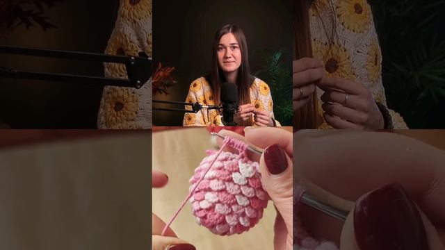 Красивый узор крючком смотреть онлайн