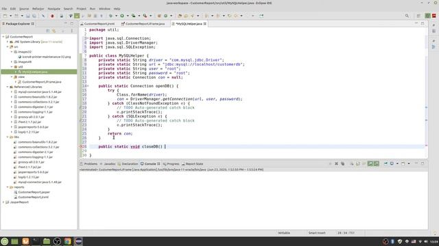 Jaspersoft Studio 06 - How to implements jasper file with java swing gui смотреть онлайн