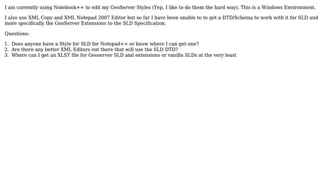 GIS: Styling SLD Files for Geoserver XML Editors and Notepad++ смотреть онлайн