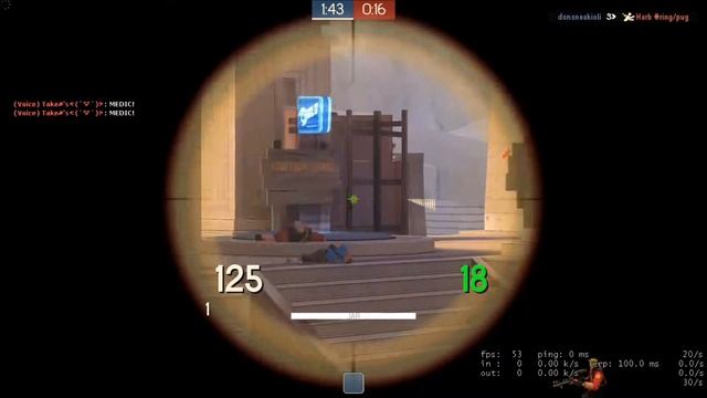 tf2 lakeside- UGC HL- Sniper Pov смотреть онлайн