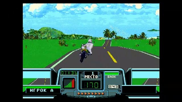 Road Rash 3 (SEGA) 1 гонка 2 этап смотреть онлайн