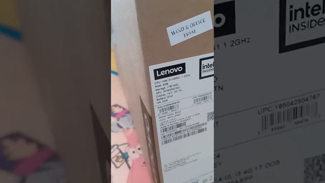 UNBOXING LAPTOP LENOVO V14 INTEL CORE I3-1005G1 B2C4 смотреть онлайн
