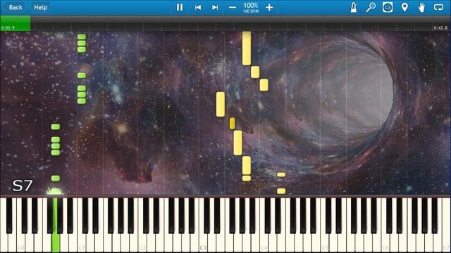 OVER THE HORIZON SAMSUNG RINGTONE HISTORY IN SYNTHESIA [Galaxy S-S20] смотреть онлайн