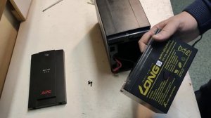 замена батарей APC Back UPS 650 (BX650CI-RS)