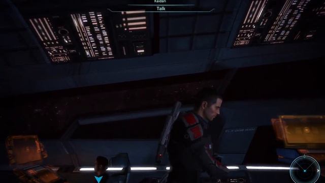 Mass Effect 1 - first talk with Kaidan Alenko смотреть онлайн