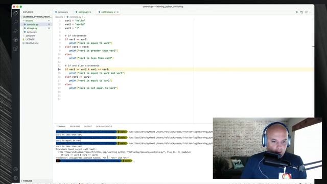 Learning Python with Copilot, Lesson 3 - Controls! смотреть онлайн