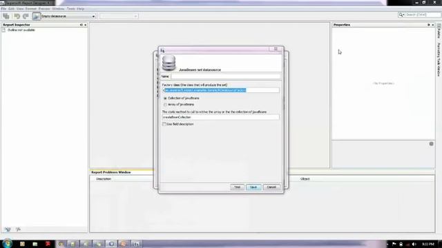 Setting Java bean as Datasource in iReport смотреть онлайн
