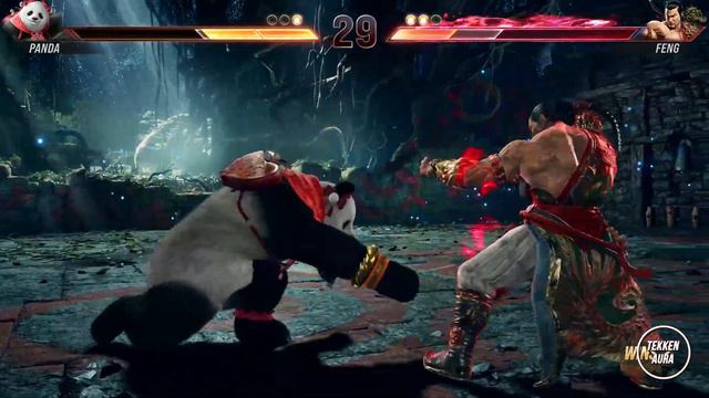 Tekken 8 | Panda Vs Aggressive Feng Full Gameplay! смотреть онлайн