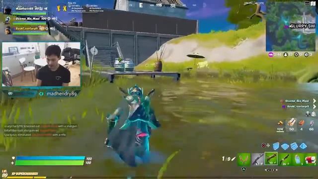 Playing Fortnite on Pc смотреть онлайн
