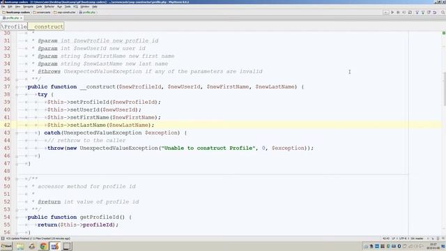 Object Oriented: Writing the Constructor смотреть онлайн