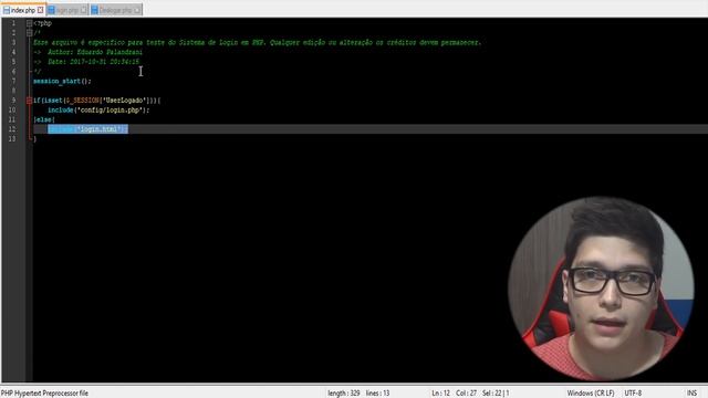 Sistema de Login em PHP #2 (Níveis de acesso e Sessão) | Eduardo Palandrani смотреть онлайн