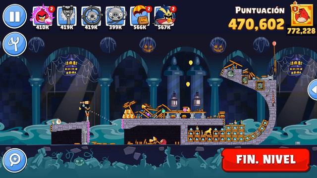 Angry Birds Friends Level 3 Tournament 995 Highscore POWER-UP walkthrough смотреть онлайн