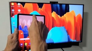 Galaxy TAB S7/S7+: Screen Mirror or Use Samsung DEX to LG TV w/ HDMI Cable