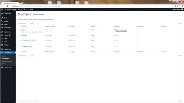 Autoblogging for Wordpress - Content Egg Plugin смотреть онлайн