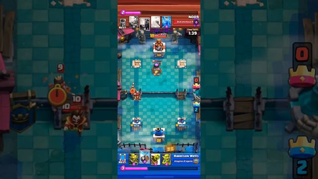 Rush (Zerg) deck 02 - Clash Royale смотреть онлайн