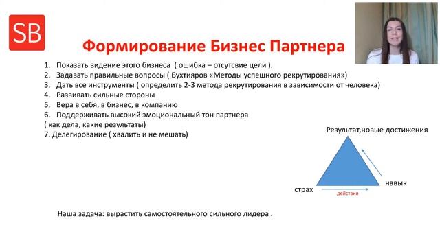 Формирование ключевого бизнес партнера. Юлия Громада смотреть онлайн