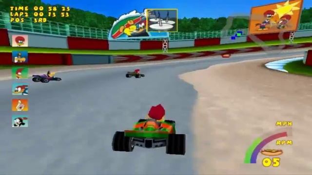 Woody Woodpecker Racing (Gameplay PT-BR) смотреть онлайн